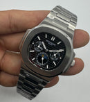 Patek Philippe Nautilus Fases da Lua 39mm, Aço