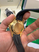 Rolex Yacht-Master 42mm Oysterflex - Aço/Dourado - CLONE