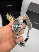 Tudor Black Bay Chrono Aço 41mm, Mostrador Preto - Oyster