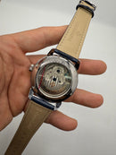 Patek Philippe Classic Turbilhão 44mm Aço, Pulseira Couro