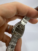 Bvlgari SERPENTI SEDUTTORI 33mm Aço/Rosè - Mostrador Branco