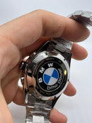 TAG Heuer Carrera BMW Aço 43mm Mostrador Preto