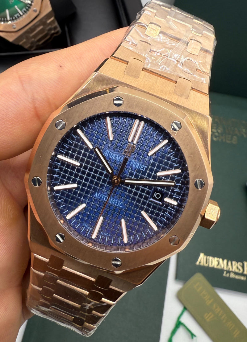 Audemars Piguet Royal Oak 41mm Pulseira Aço/Rose
