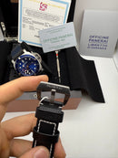 Panerai Edição Limitada Lo Scienziato Aço 47mm - Bezel OxCarbon