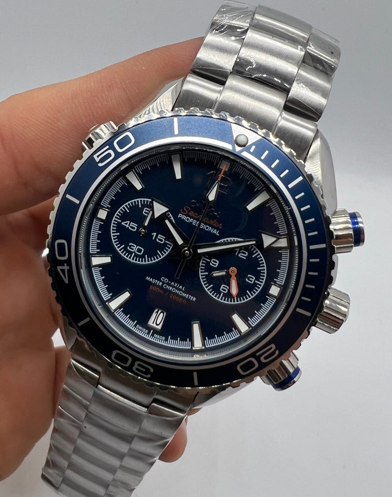 Omega Planet Ocean Co-Axial Master Chrono 45,5mm Aço