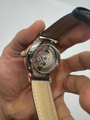 Patek Philippe Classic Turbilhão 40mm Aço/Rose, Pulseira Couro