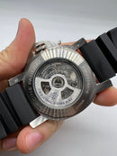 Panerai Luminor Submersible 47mm Aço Mostrador Preto