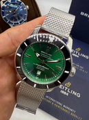 Breitling Superocean Aço 44mm Pulseira Aço Milanes