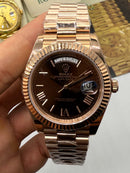 Rolex Day-Date Presidente 40mm - Everose - Chocolate - CLONE