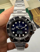 Rolex Deepsea  Oyster, 44 mm, aço Oystersteel 904L - Mostrador D-Blue - CLONE