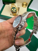 Rolex Cosmograph Daytona Aço 40mm - Edição Platina - CLONE