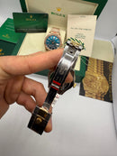 Rolex Sky-Dweller - 42 mm, Aço/Ouro - Mostrador Preto - Jubilee - CLONE