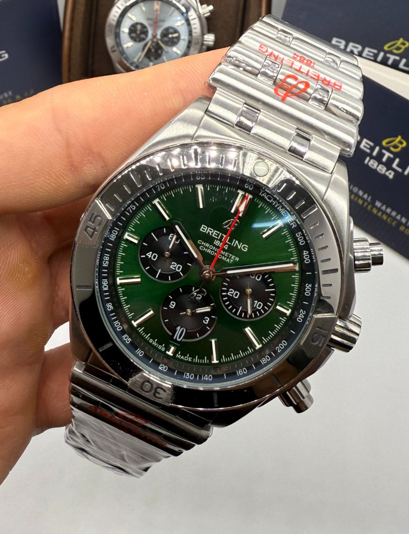 Breitling Super Chronomat Aço 44mm Pulseira Aço