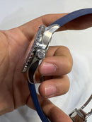 Breitling SuperOcean Aço 42mm Pulseira Borracha
