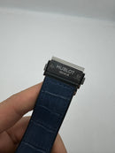 Hublot Spirit Of Big Bang 42mm, Aço Mostrador Azul Esqueleto