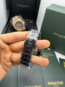 Audemars Piguet Royal Oak 41mm Esqueleto Aço/OxBlack