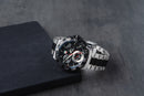 Tag Heuer F1 Cronometro 44mm Aço Mostrador Preto Luneta Preta