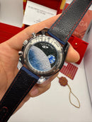 Omega Speedmaster Snoop 50 Anos 42mm Aço, Mostrador Branco, Puls. Nylon
