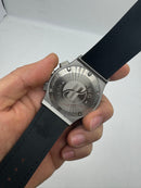 Hublot Vendome Classic Chrono 45mm Aço/OxSilver Mostrador Preto Esqueleto
