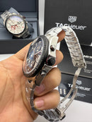 TAG Heuer Carrera RedBull Aço 43mm Mostrador Preto - Puls. Aço