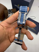 Breitling Premier Aço Chrono 42mm Pulseira Couro