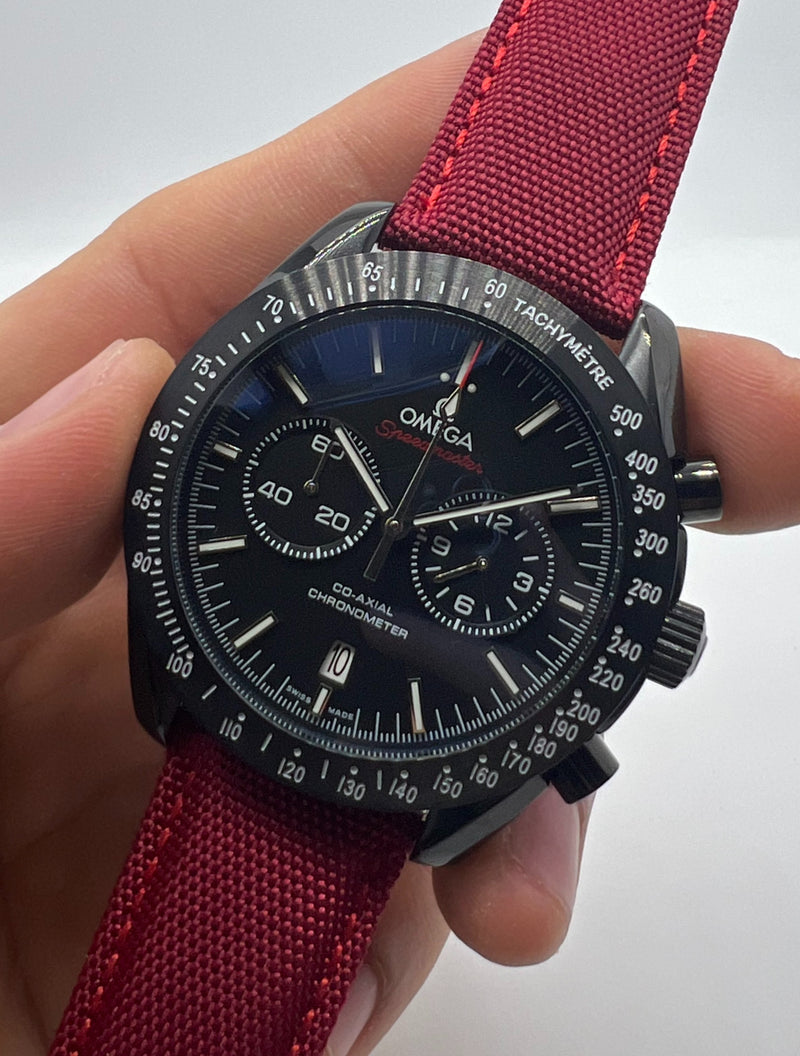Omega Speedmaster Dark Side of the Moon Apollo 8 44mm Aço Oxiblack