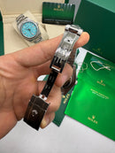 Rolex Oyster Perpetual 36mm/41mm Aço Mostrador Cinza