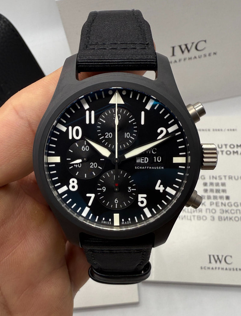 IWC AVIADOR CRONÓGRAFO TOP GUN 41 - CLONE