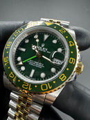 Rolex GMT-Master II 40mm Aço/Dourado Mostrador verde Luneta verde
