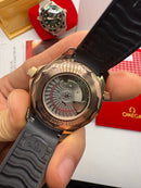 Omega Seamaster Co-Axial 40mm Mostrador Preto
