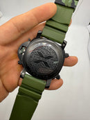 Panerai Luminor Submersible 47mm Aço/OxBlack MARINA MILITARE