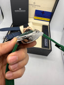 Vacheron Constantin Overseas Turbilhão Aço 40mm, Mostrador Verde
