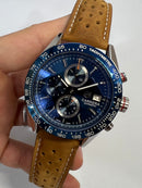 TAG Heuer Carrera Calibre S, Chronograph Eletrônico, 44 mm, Aço