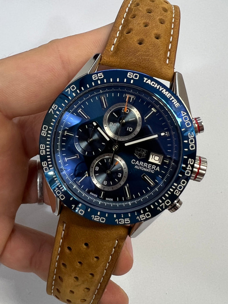 TAG Heuer Carrera Calibre S, Chronograph Eletrônico, 44 mm, Aço