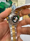 Rolex Daytona Oyster Aço/Ouro* 40mm - Mostrador Preto - CLONE