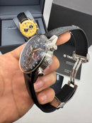 TAG Heuer Carrera Chronosprint x Porsche - Aço 42mm - Preto