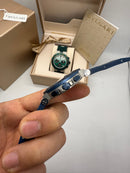 Bvlgari Aluminium Crono 41mm - Aço - Mostrador Azul