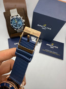 Breitling Superocean Crono Aço 44mm Pulseira Borracha