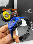 Hublot Big Bang 20th Anniversary King - Blue Cerâmica Tungsténio 43mm