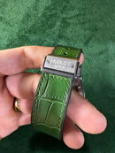 Hublot Classic Fusion 45mm Aço Mostrador Verde Puls. Couro com Borracha