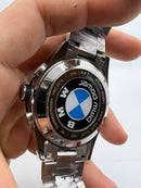 TAG Heuer Carrera BMW Aço 43mm Mostrador Preto