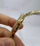 Bvlgari SERPENTI SEDUTTORI 33mm Dourado - Mostrador Verde