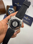 Breitling Super Chronomat Aço 44mm Pulseira Borracha