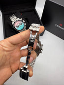 Tudor Black Bay Blaken Chrono Aço 41mm, Mostrador BiColor - Jubilee