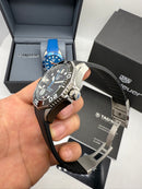 TAG Heuer Aquarecer 300, 43mm, Aço, Pulseira Borracha