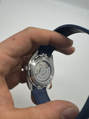 Omega Aquaterra 41,5mm Aço, Pulseira Borracha