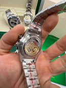 Rolex Daytona 40mm Aço Mostrador Preto, Luneta Preto