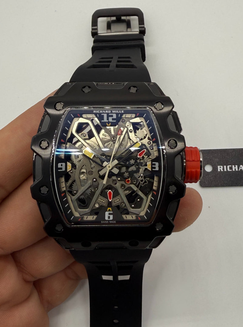 RICHARD MILLE RM 35-03 Rafael Nadal 45mm Aço/OxBlack