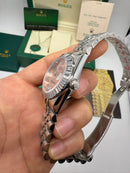 Rolex Date-Just 31mm/36mm Aço, Mostrador Rose, Luneta Canelada