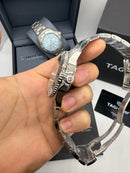 Tag Heuer Aquarecer 300 Solargraph , 43mm, Aço, Mostrador Verde